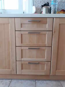 Κουζίνα από μασίφ οξιά